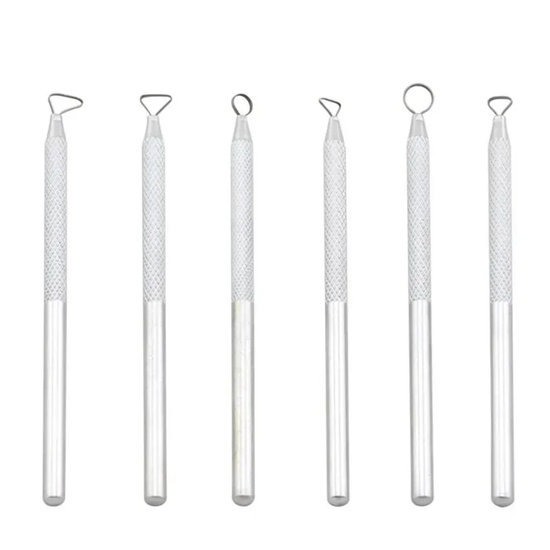 6 pièces outils en argile polymère poterie céramique ruban outils de Sculpture ensemble poterie argile Sculpture spéléologie grattoir artisanat outils de modélisation