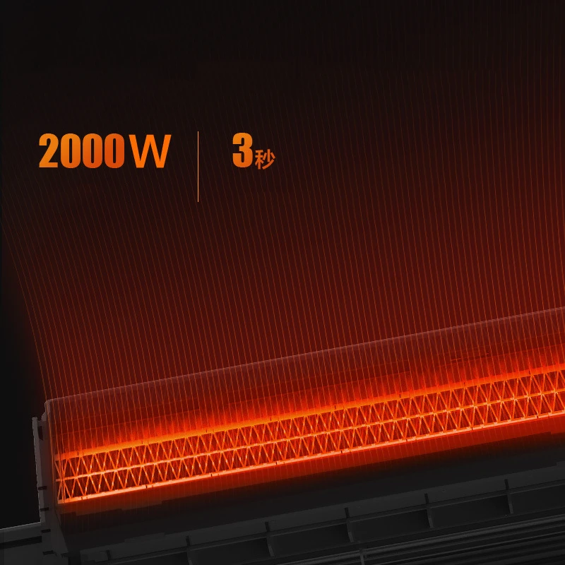 STLF جهاز تحكم عن بعد ذكي 2000 وات تسخين سريع سخان كهربائي داخلي #5