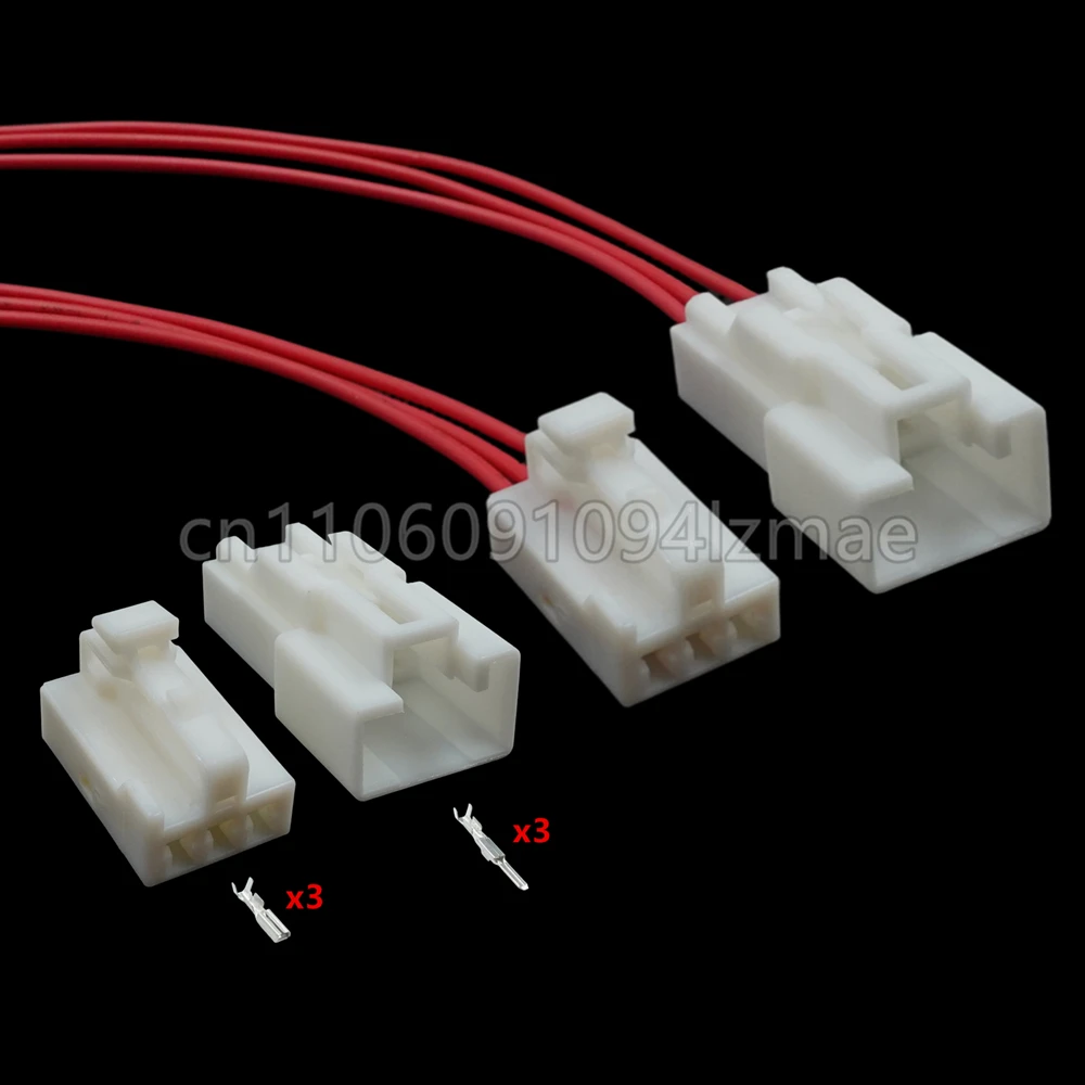 

3-контактный автоматический мужской женский жгут проводов, автомобильный электрический пластиковый кабельный разъем MG641035 7283-1030 6520-0577 6520-0492