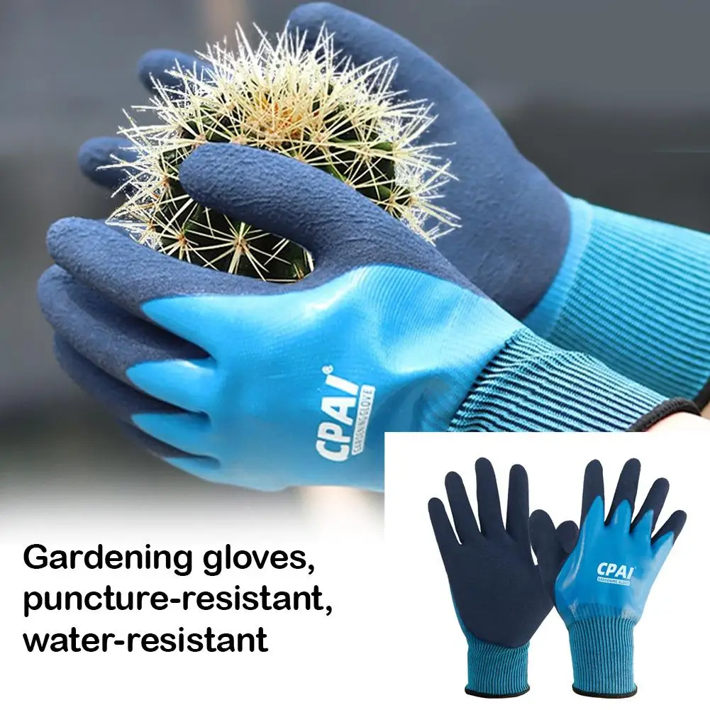 قفازات حدائق مقاومة للطعن ومضا - مراجعة Gardening Glove Waterproof وسعره