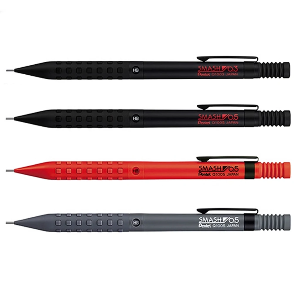 

Pentel Smash Mechanical Pencil 0.3mm 0.5mm Art Drawing Stationery School Supplies Papeleria XQ1003 XQ1005