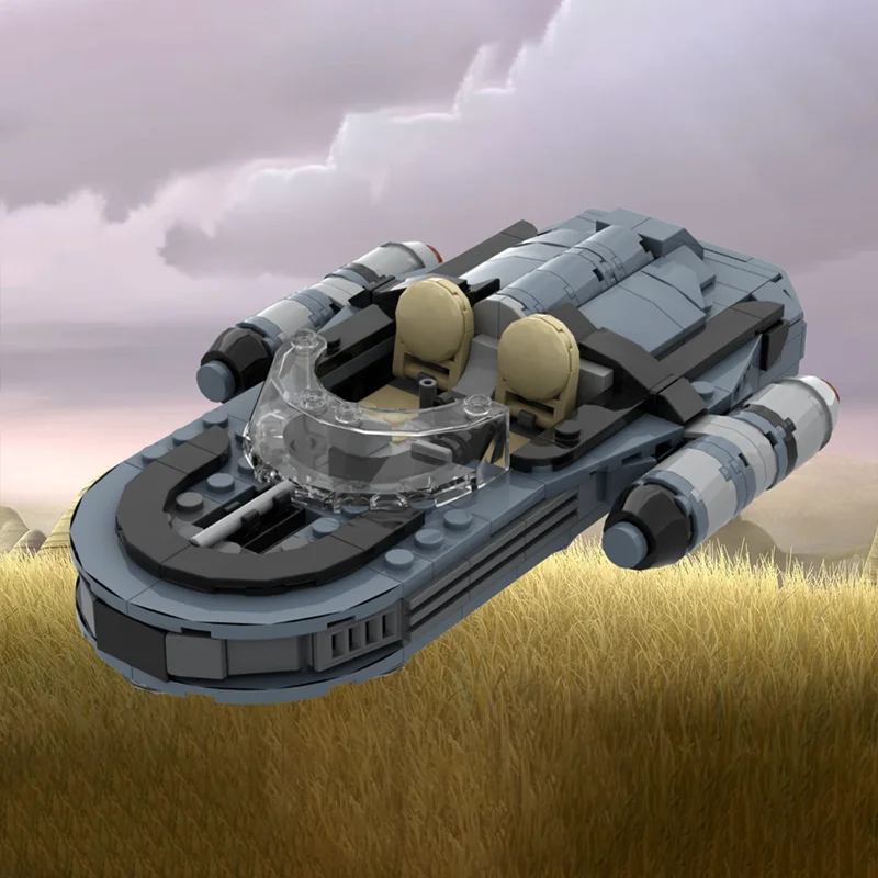313 قطعة MOC RGC Landspeeder ستار معركة نموذج اللبنات هدايا عيد الميلاد لعبة البناء تجميع DIY التعليم الطوب الاطفال