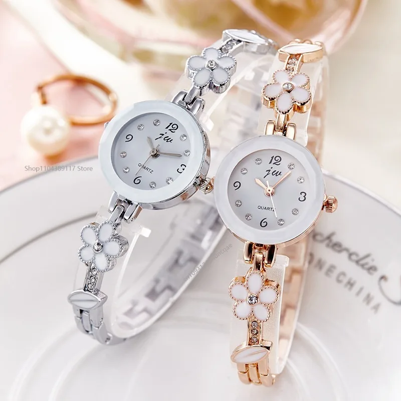 Ladies's Wristwatch Alloy Rhinestone Luxury  Watch for Women Casual Quartz Bracelet Watch Relogio Feminino Часы Женские