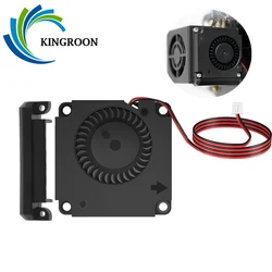 KINGROON Ventola per stampante 3D DC 12V 24V 4010 Ventole radiale turbo di raffreddamento Cuscinetto idraulico, staffa di montaggio per condotto d'aria opzionale