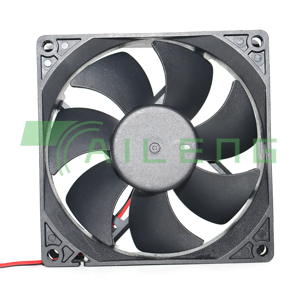 Novo para MEIXING GX9225 DC 24V 0,52A 92x92x25mm Ventilador de resfriamento de servidor de 2 fios