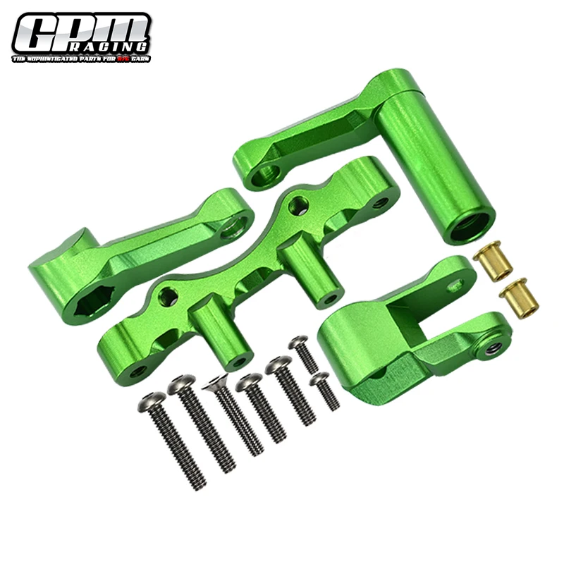 GPM Aluminum Steering Assembly For LOSI 1/6 Super Baja Rey