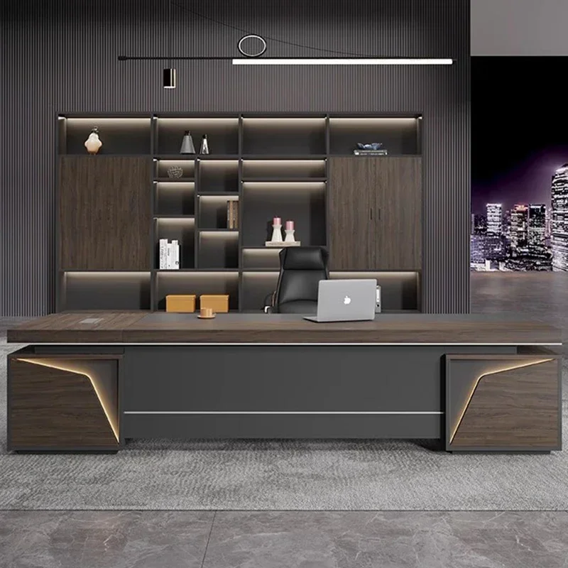 

Office Desk Furniture Executive Home Acrylic Table Desktop Computer Desks Professional Coffee Tables Study Minimalist Offices