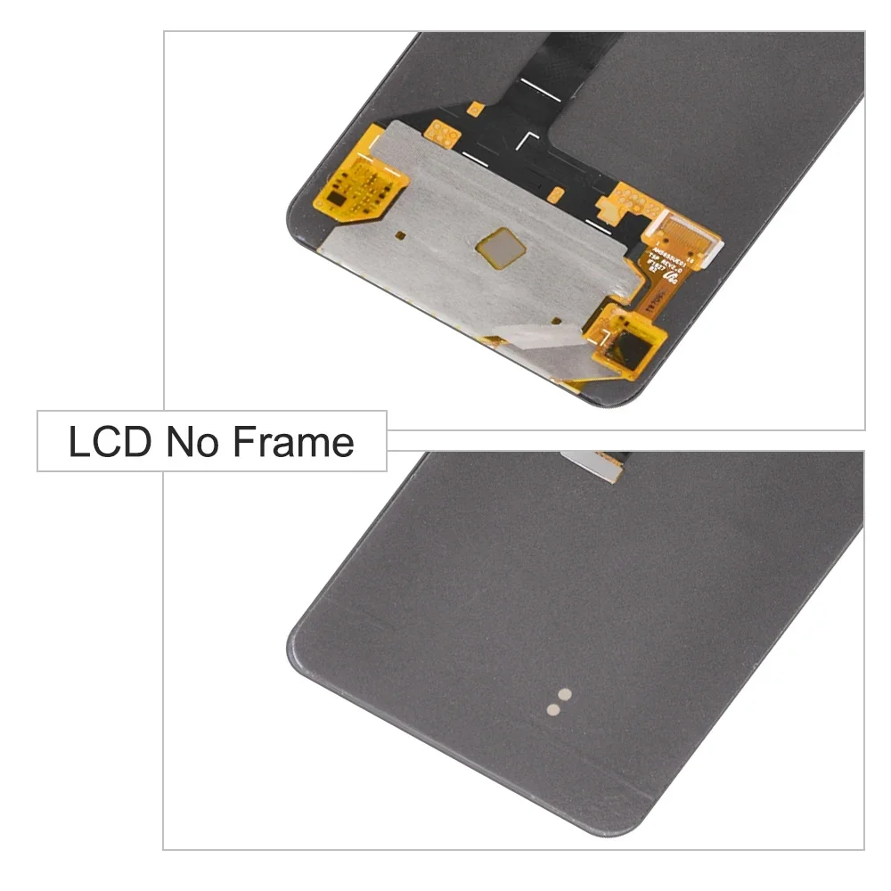 For Oppo Reno2 LCD Display with Fingerprint Touch Screen Digitizer Assembly Replacement For Reno 2 PCKM70, PCKT00