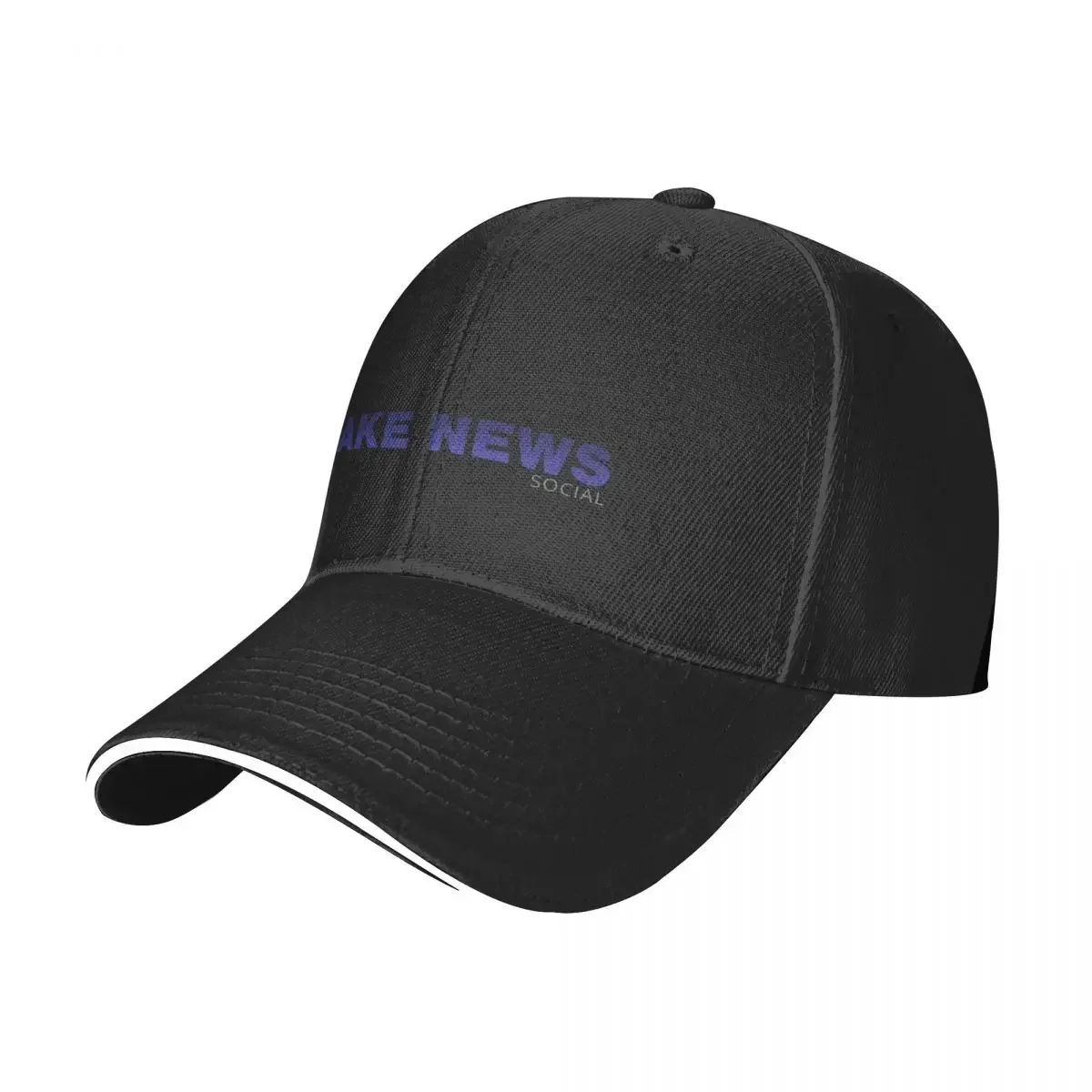 Fake news social parody on truth social Baseball Cap Dropshipping Kids Hat Visor Baseball For Men Women's