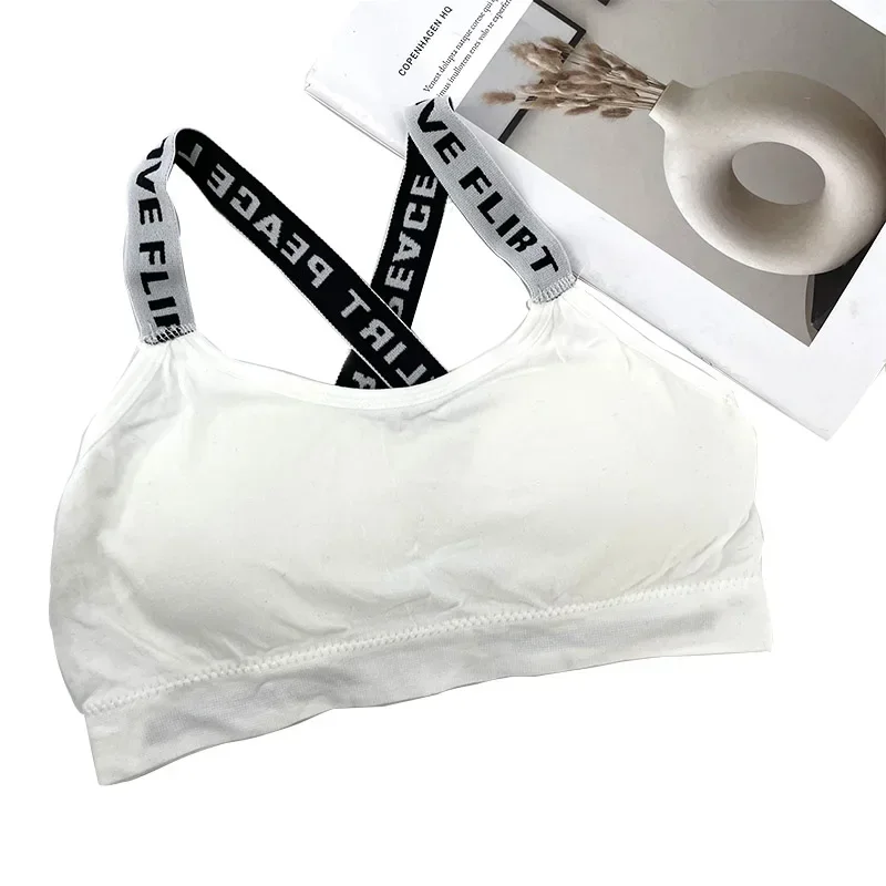 Women Sports Top Vest Sleeveless Bra Pads Lingerie Sexy Woman Push Up Beauty Bralette Wrap All-In-One Women\'s Tube Top Summer