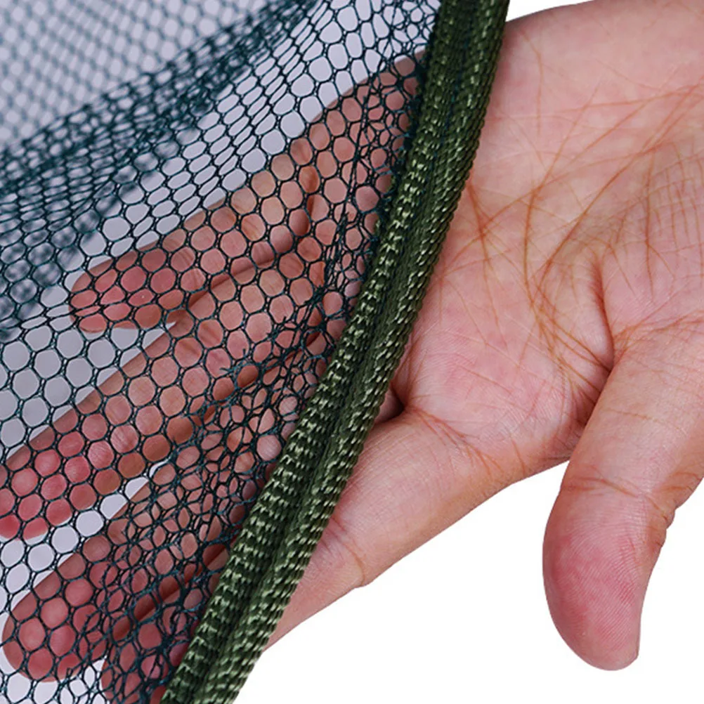 

Fish Bait Net Foldable Basket Catching Netting Fishing Nets Grey Folding Mesh Cage