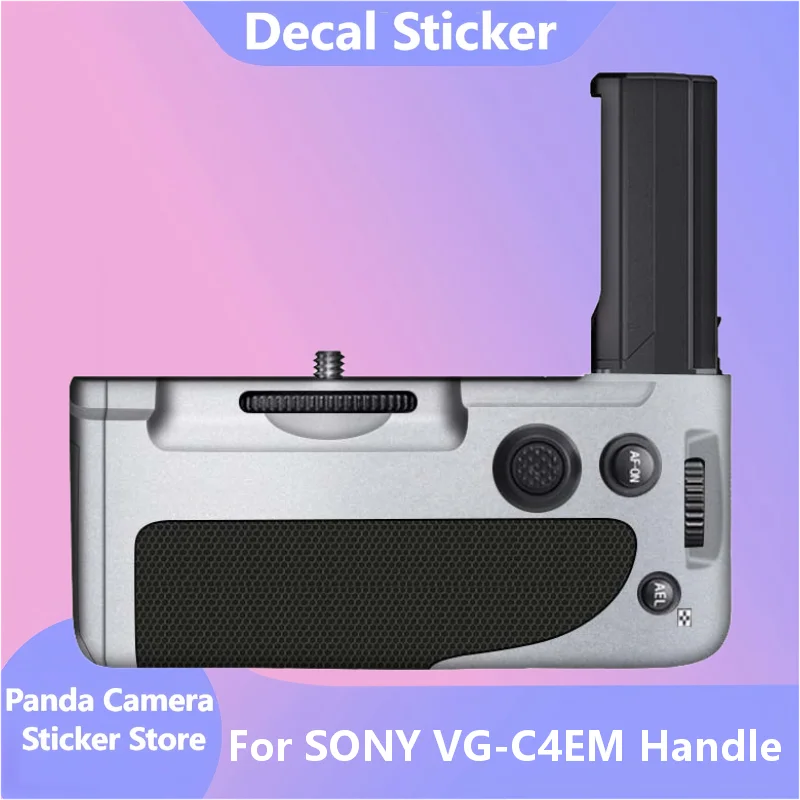 

Защитная пленка-наклейка для рукоятки камеры SONY VG-C4EM, предотвращающая царапины, подходит для SONY A7M4, A7R4, A7S3, A9 II.
