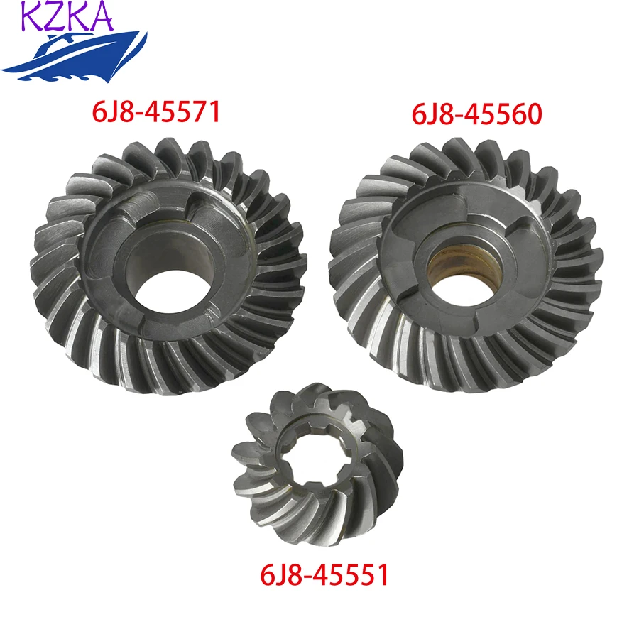 6J8-45551-00 6J8-45560-00 6J8-45571-00 Forward Reverse Pinion GEAR Set Kit for Yamaha Outboard Motor 25HP 30HP  2 4 Stroke