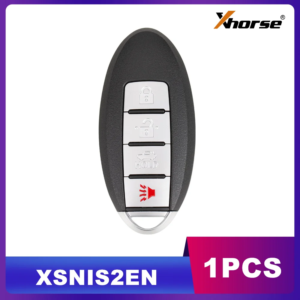

1 шт. Xhorse Smart Key XSNIS2EN для Nissan Style 4 кнопки