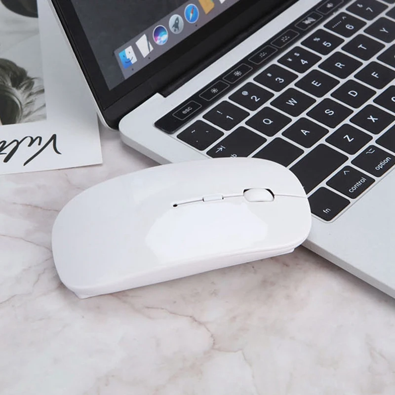 Rechargeable Wireless Bluetooth Mouse For Apple  Air Pro Retina 11 12 13 15 16 Mac Book Laptop Wireless Mouse