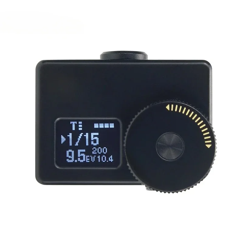 

Light Meter for Meter S Brass Version High Accuracy Lens and Long Endurance with 0.66inch OLED Display Screen