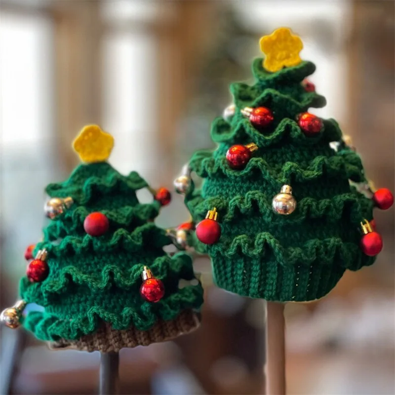 

Новая рождественская шапка для родителей и детей, шерстяная вязаная шапка со звездами, осенне-зимняя теплая головная рождественская шапка