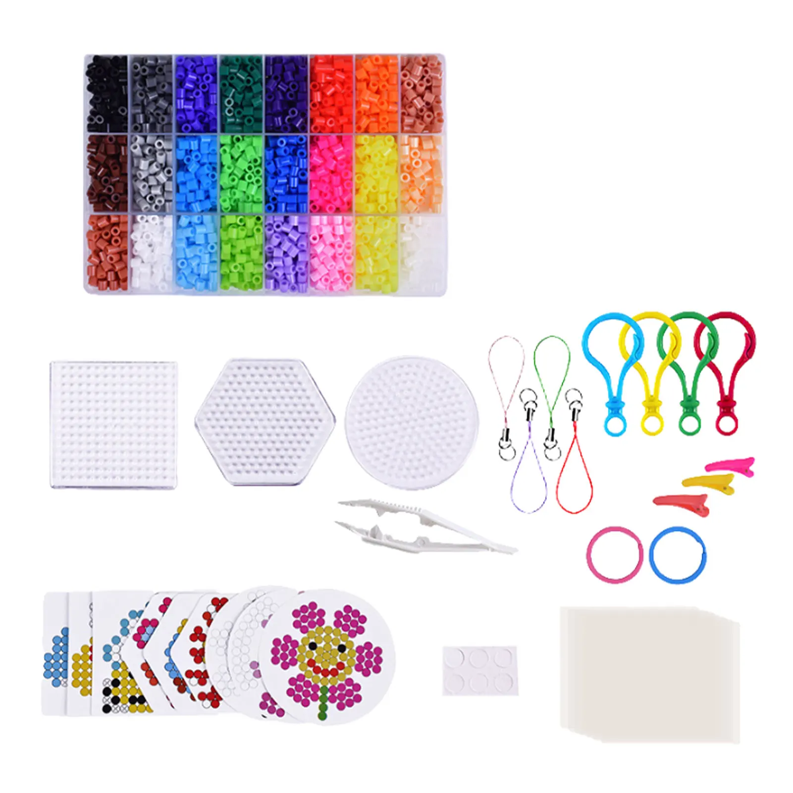 Kit di perline da 5mm fatto a mano per bambini che fanno bambini fai da te per bambini Kit fai da te colorato fai da te per adulti Kit artigianale