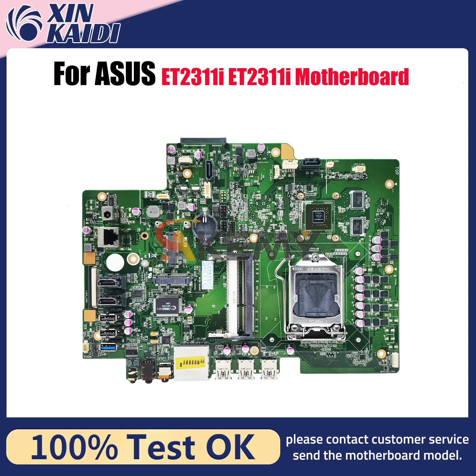 

ET2311i Motherboard For ASUS AIO ET2311i ET2311 Mainboard This item is in stock 100% tests OK fast shipping High quality