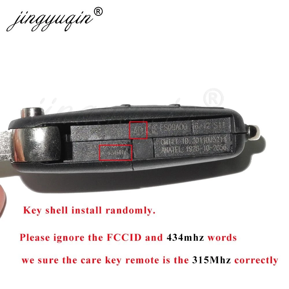 10pcs 315Mhz 5K0837202AE /A/R Remote Key for VW Jetta CADDY GTI Golf Passat Tiguan Touran Beetle Transporter Multivan Caravelle