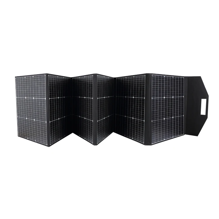 300W18V Portable Solar Panel Kit Folding Solar Charger With 2USB Output For Power Station LiFePo4 RV Camping Trailer Car Marine