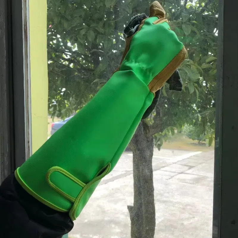 Women's Long Sleeve Gardening Gloves Polyester Light Protective Hand Wash Care Imported For Yard & Outdoor Work view 5