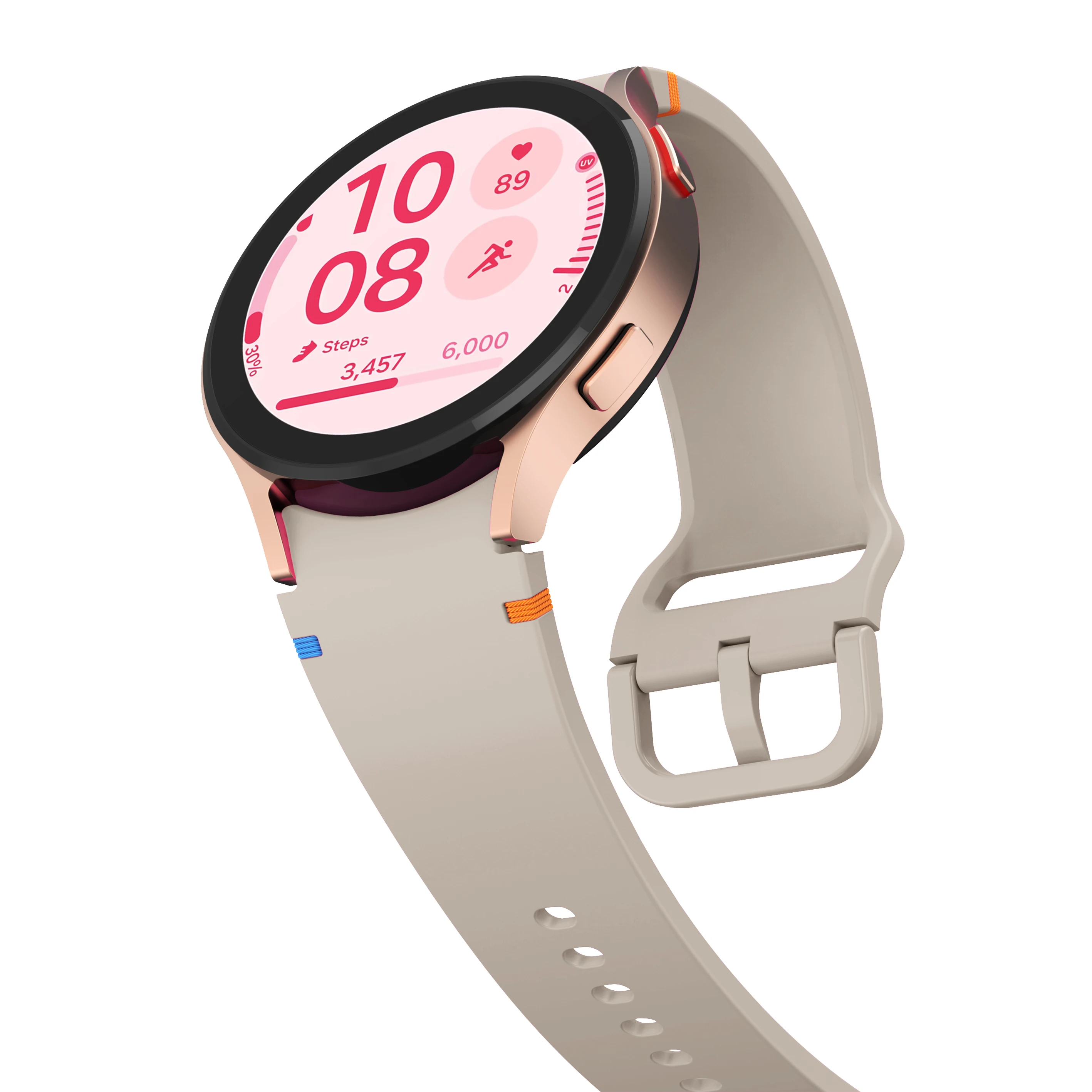 حزام الموقع الرسمي لساعة سامسونج جالاكسي 7 FE 44 مللي متر 40 مللي متر سوار سيليكون جالاكسي Watch6 4 6 كلاسيك 5 برو باند 43 مللي متر 47 مللي متر