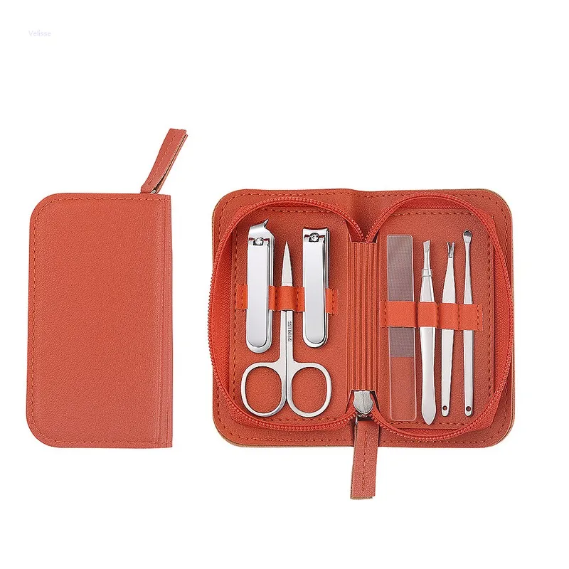 

High End Nail Clipper Set Complete Home Manicure Tool Kit Multifunctional Diagonal Pliers Pedicure Set Grooming Gift Box