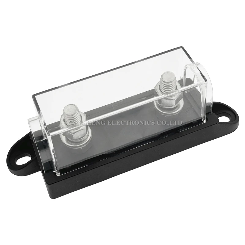 1PCS ANM-B/H Automobile Fuse Holder & Transparent Cover With ANM MEGA Flat Type Bolt-on blade Fuse 40A 50A 60A 70A 80A 100A-500A