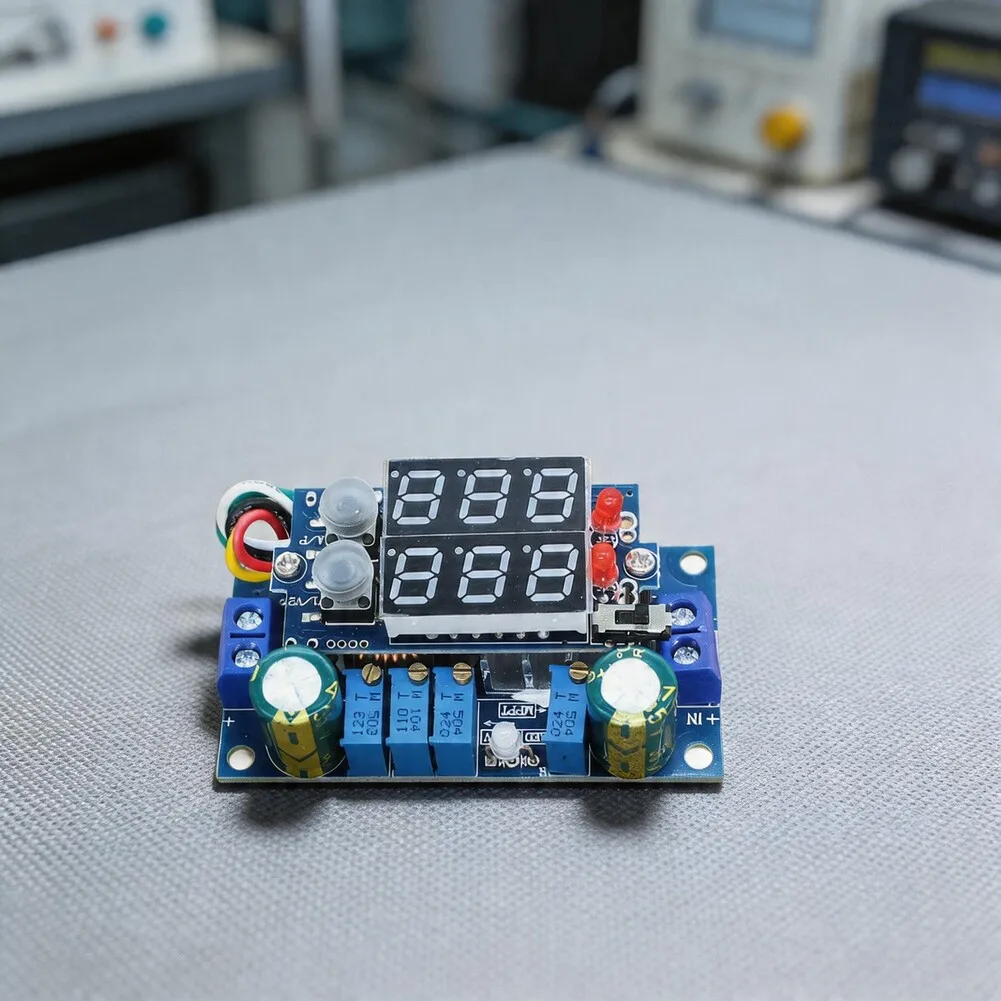 5A For Solar Controller 5A 6V-36V/18V To 2-32V/12V DC-DC Step Down Voltage Regulator Module For Vehicle Charging Power Supply