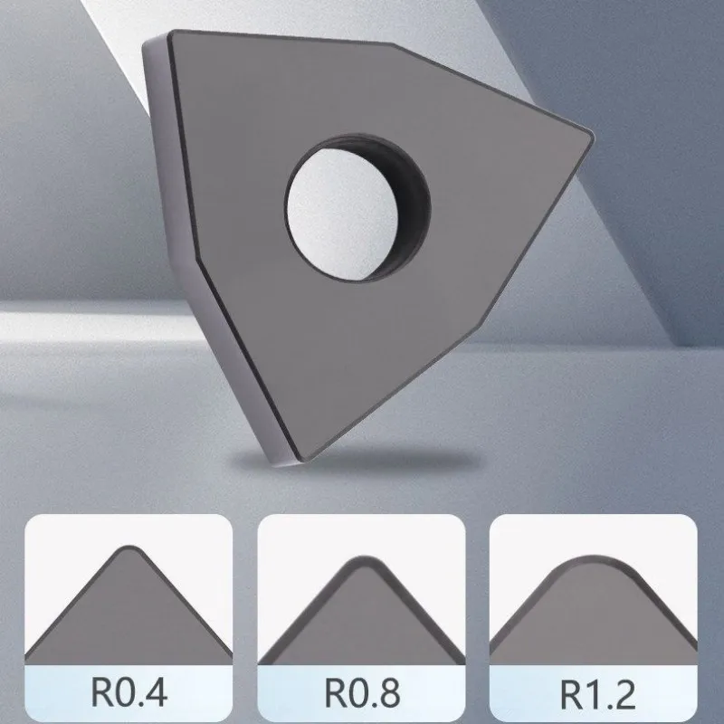 

Твердосплавные токарные пластины CBN WNGA 080404 080408 с алмазным покрытием для обработки чугуна, сменные инструменты