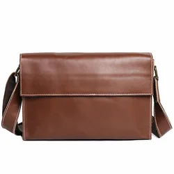 Petit sac carré en cuir pour homme, rétro, simple, mode, oblique, multifonctionnel, portable, épaule, envergure