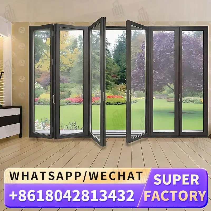 

Customizable Multi functional Foldable Windows Door for Office Spaces Ideal Design from Our Factory Windows Foldable door