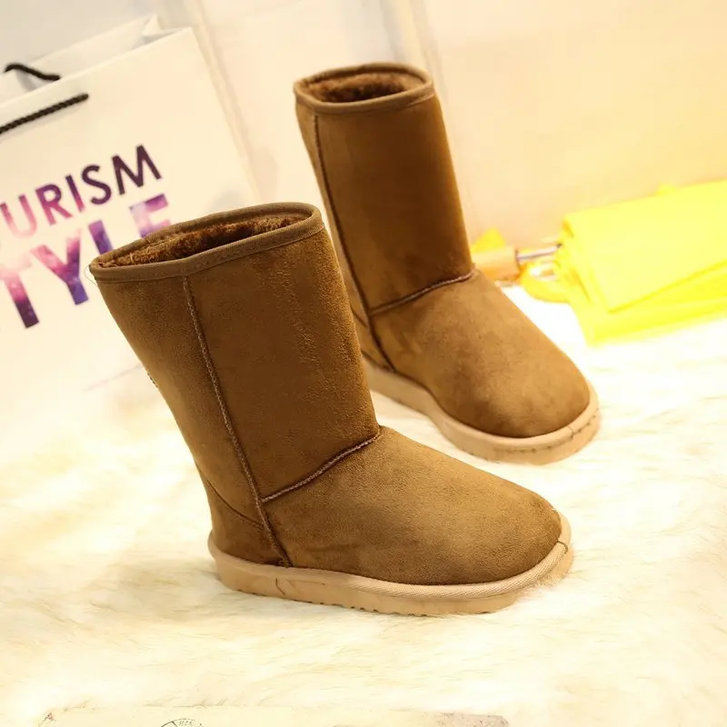 2023 boots fashion all the way thin and leg long autumn and winter new cashmere thickened warm and fashionable