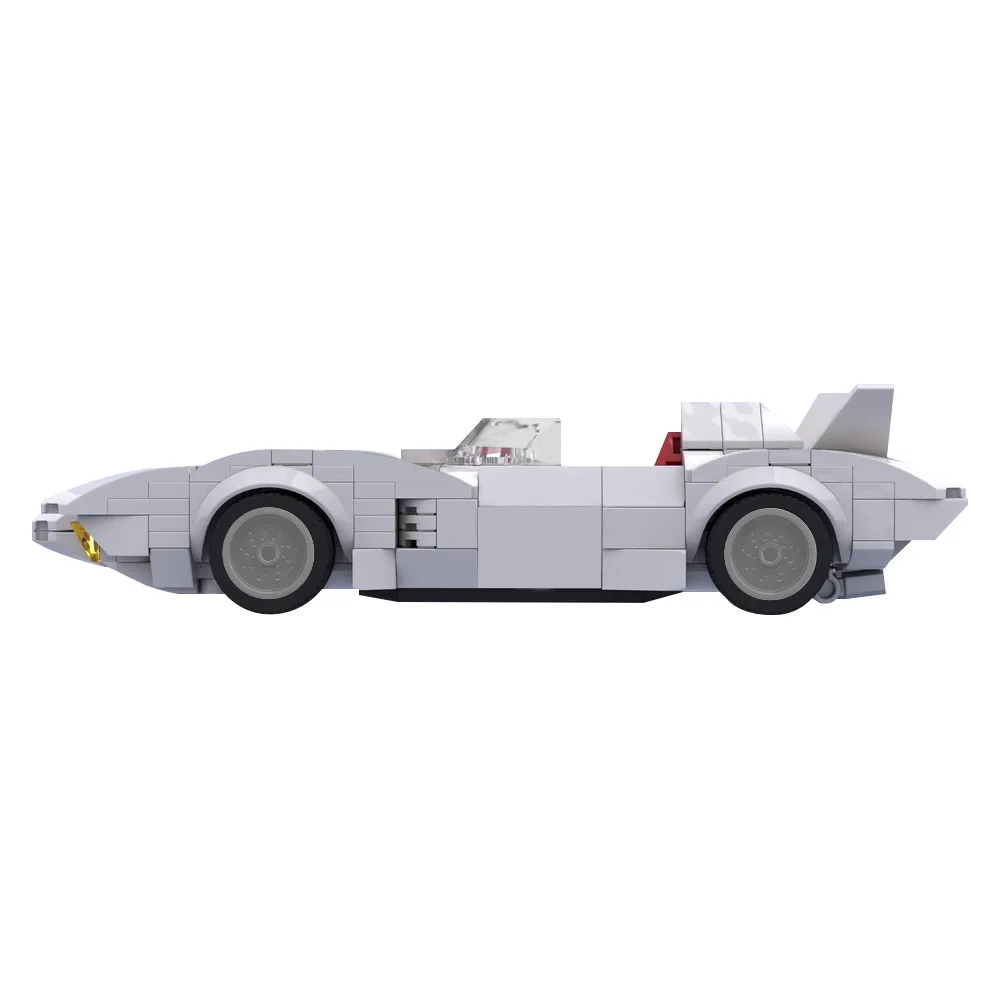 378 pièces de vitesse tournale technique MOC City ​ ​ Racer MACH 5 blocs de construction ensembles Sport modèle de voiture de course jouets cadeau pour garçon et enfants