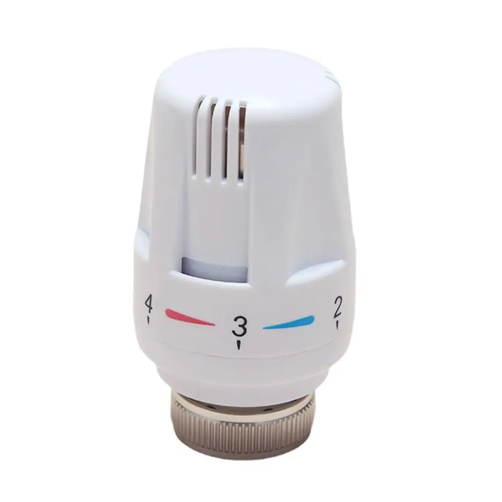Automatic Thermostatic Thermostatic Radiator Valve Straight Type Manual Floor Heating Valve Durable Adjustable