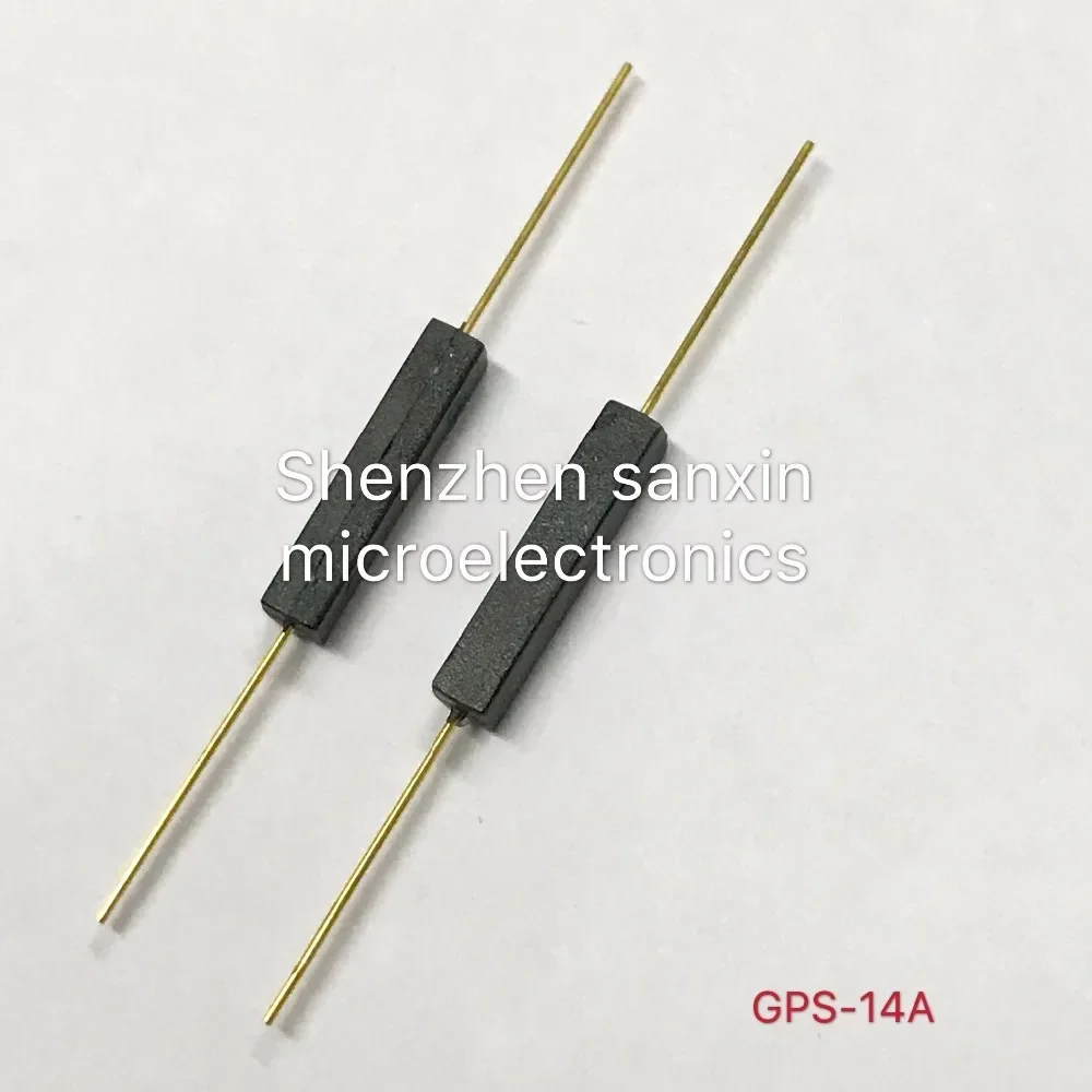 10 PCS Plastic Type Reed Switch 2 * 14 Normally Open Magnetic Control Switch GPS-14A Anti-Vibration/Damage Contact For Sensor