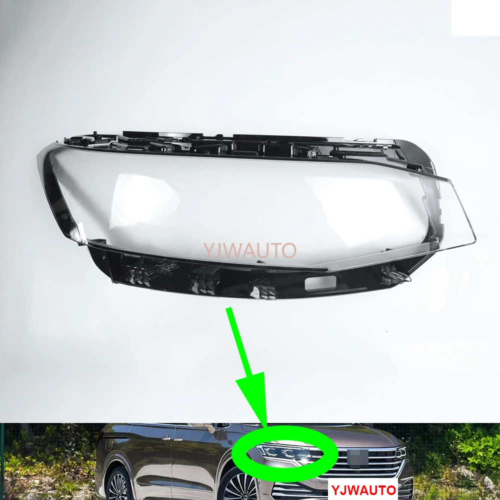 

For Volkswagen VW Viloran 2020~2023 Headlight Cover Car Headlamp Lens Glass Replacement Front Lampshade Auto Shell