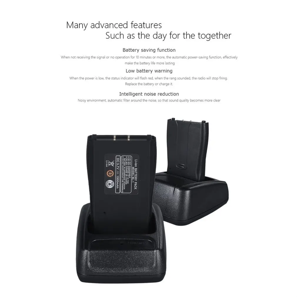 Hot 2PCS Per 8-8-E Walkie Talkie con auricolare Radio FM Ricetrasmettitore Frequenza A Lungo Raggio USB Ricaricabile A 2 Vie Walkie Talkie