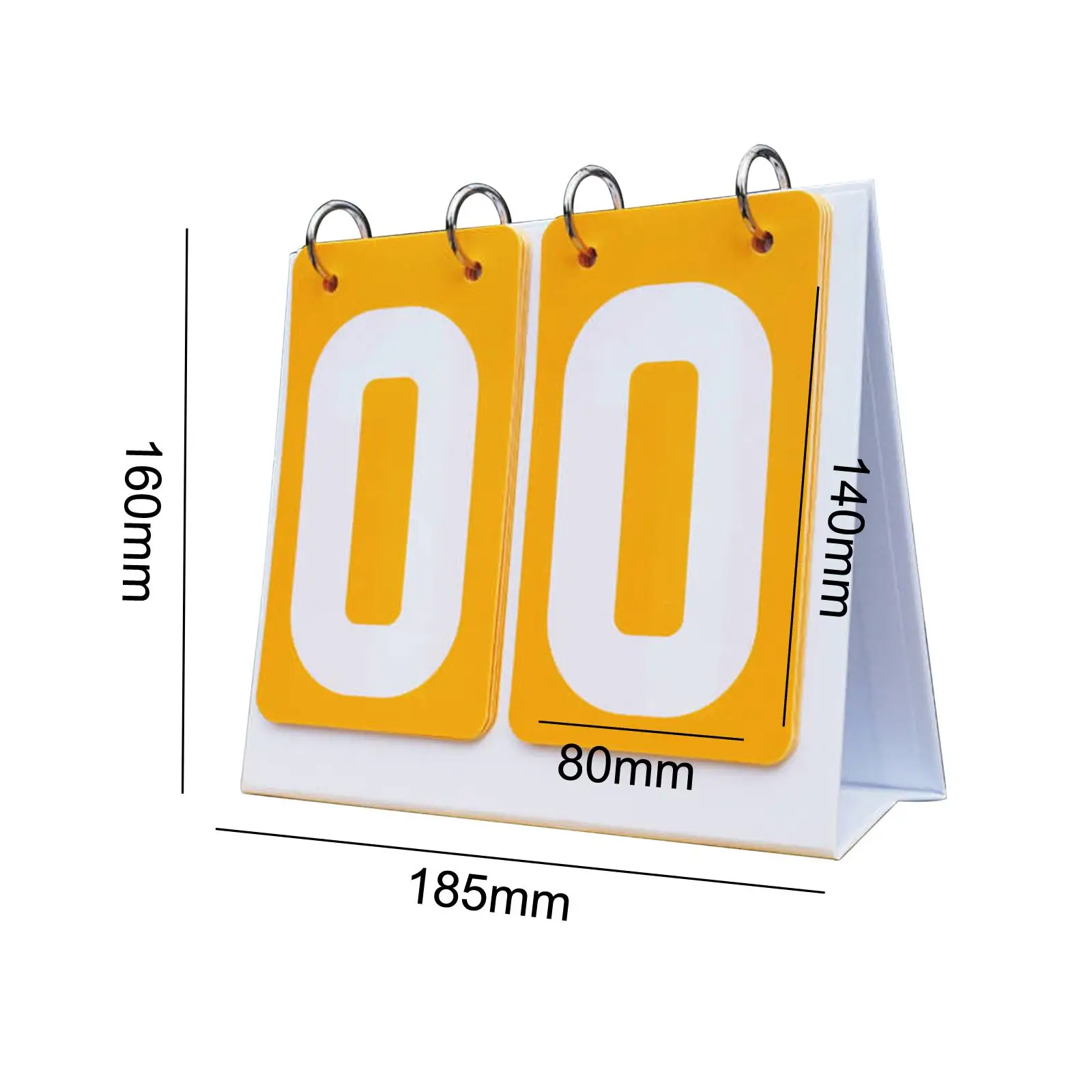 スポーツスコアボードテーブルスコア2桁多目的スコアキーパーフリップ