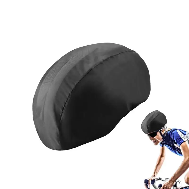 Bicycle Helmet Cover Waterproof Reflective Dustproof Rain Cover Elastic Edges Protective Cover Road Bike Cycling Helmet Cover