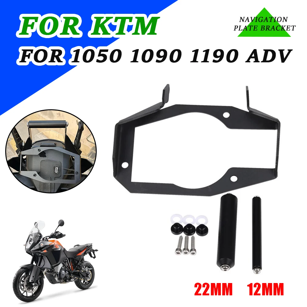 

Motorcycle Accessories Windshield Mount Navigation Bracket GPS Smartphone Holder For KTM 1050 Adventure 1090 1190 ADV 1190ADV