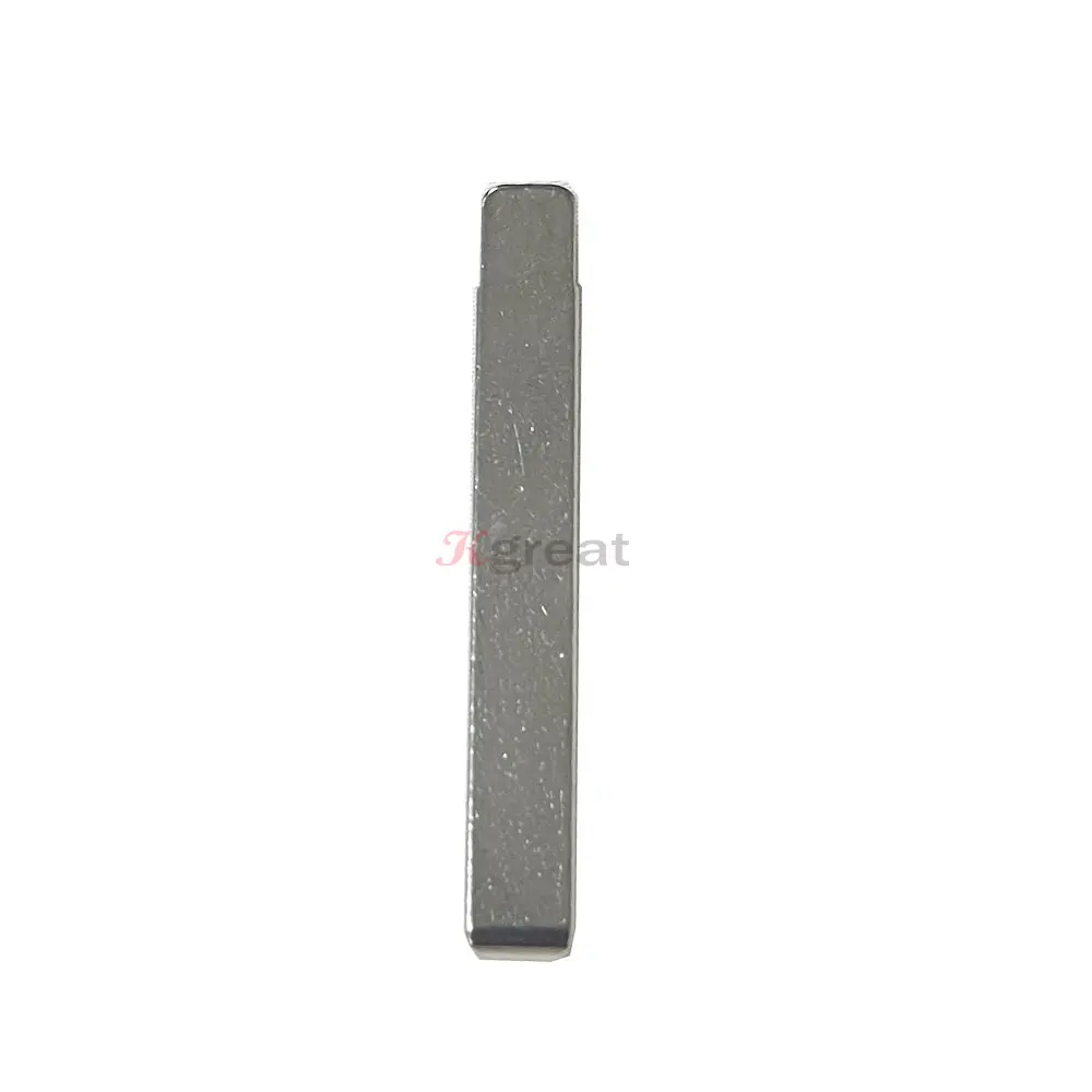 10pcs 71# HU100 Metal Uncut Blank HU100FH Flip Remote Key Blade for Opel Chevrolet,Buick for Keydiy KD Xhorse VVDI JMD Key Blank