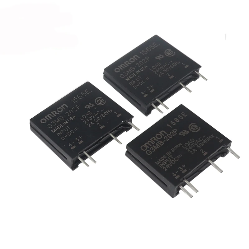 【5-1PCS】Small solid state relay G3MB-202P 5v G3MB-202P 12v G3MB-202P 24v DC control AC SSR four-pin solid