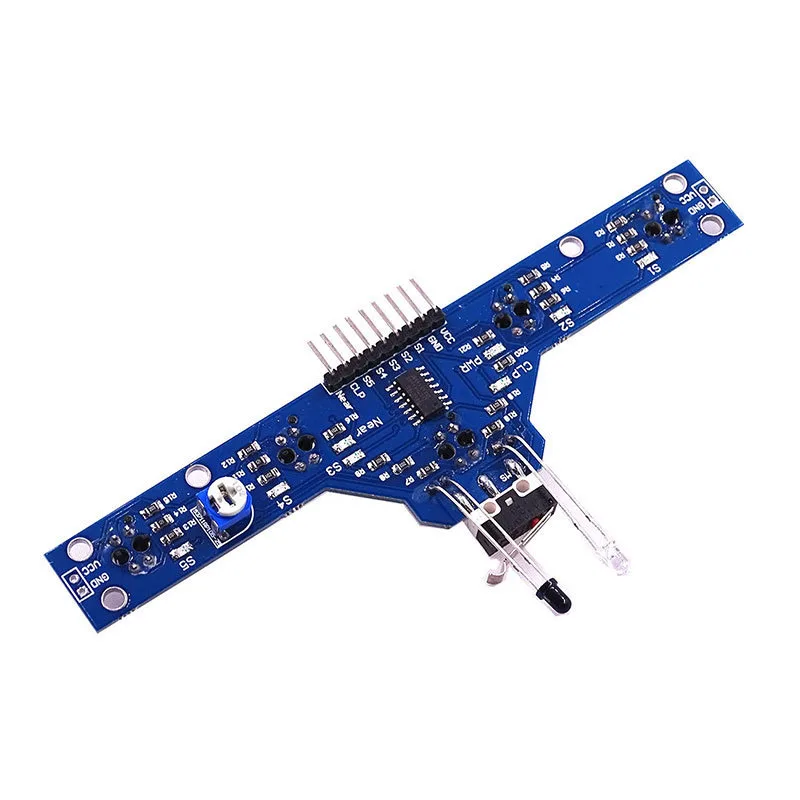 1~100Pcs 5-way Tracing Module Tracing Sensor Tracing Module Five Functions Infrared Distance Detection Sensor BFD-1000