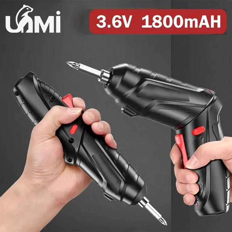 3.6v Power Tools Set Household Maintenance Repair 1800mAh Lithium Battery Mini Household Electric Drill Cordless Screwdriver