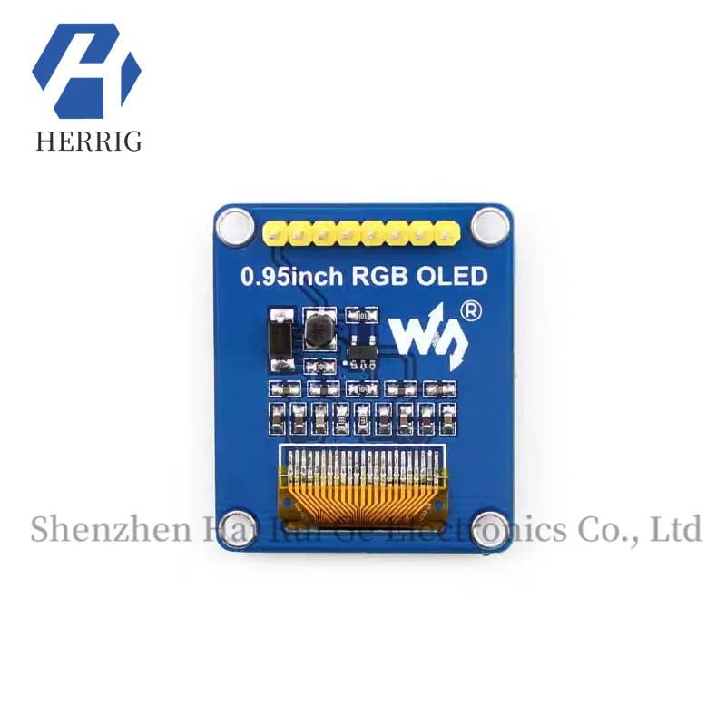 Raspberry Pi 4B/3B SSD1331 وحدة عرض OLED مقاس 0.95 بوصة 65K لون RGB #3