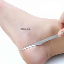 1pc Foot Scraper Toe Nail Feet Pedicure Shaver Dead Skin Remover Stainless Steel Heel Scraper File Manicure Foot Care Tool