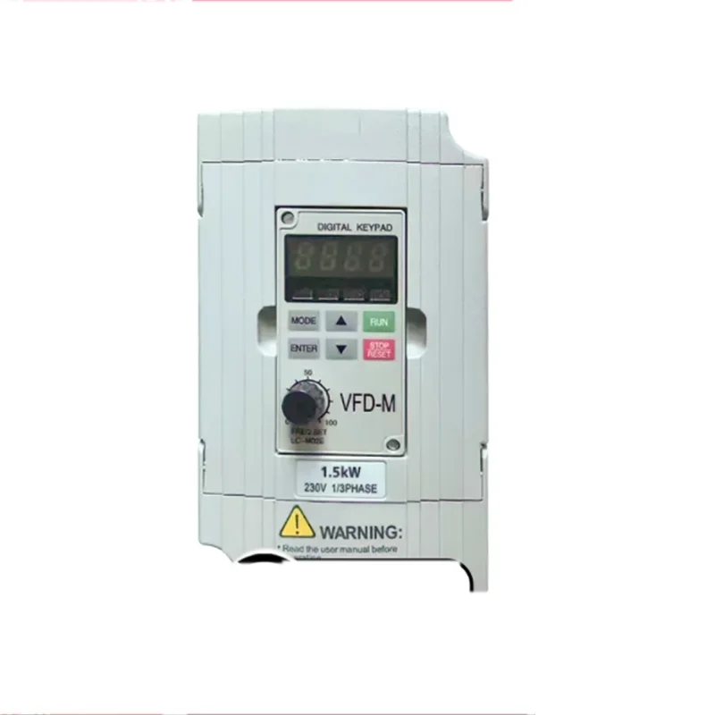 Variable frequency drive three-phase 380V single-phase 220V 0.75/1.5/2.2/3.7/5.5/7.5KW motor speed regulation