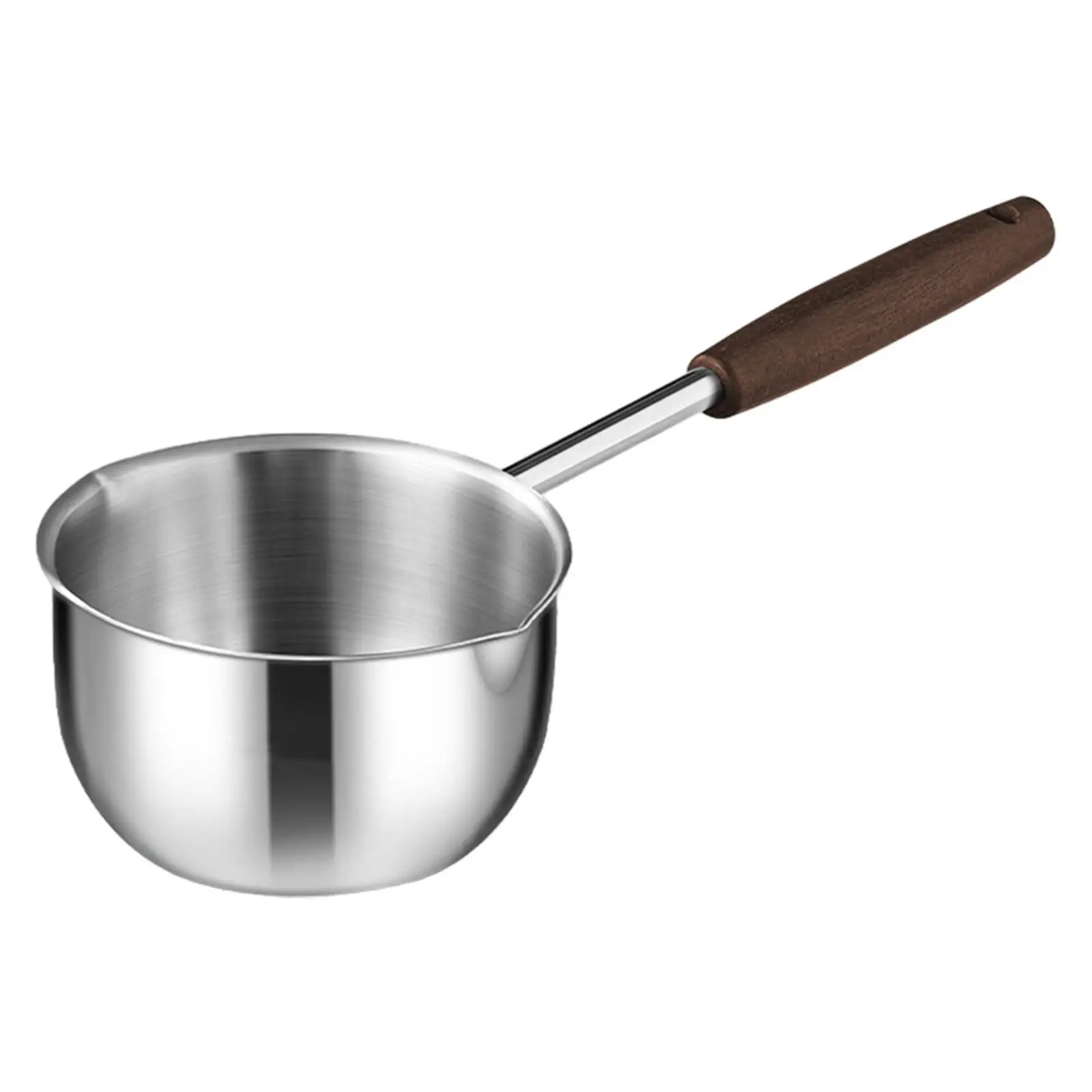 Melt Cooking Hot Oil Pan Keep Easy to Clean Mini Frying Pan Mini Pouring Pot for RV Travel